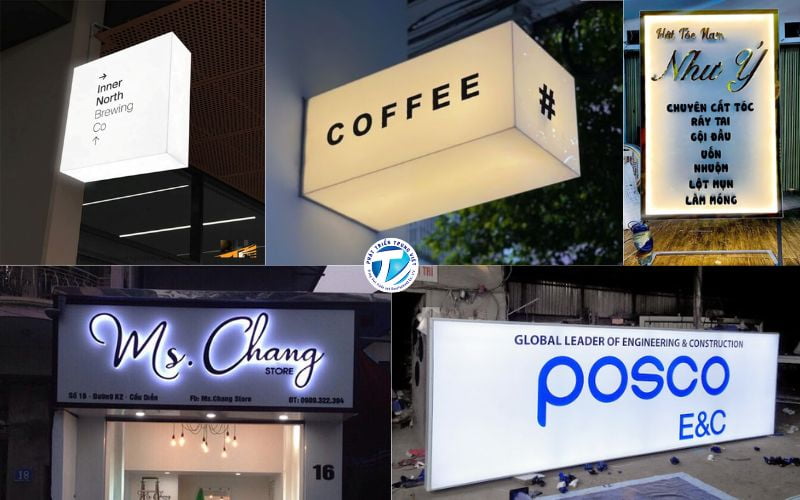 Lựa chọn loại bảng hiệu hộp đèn phù hợp 